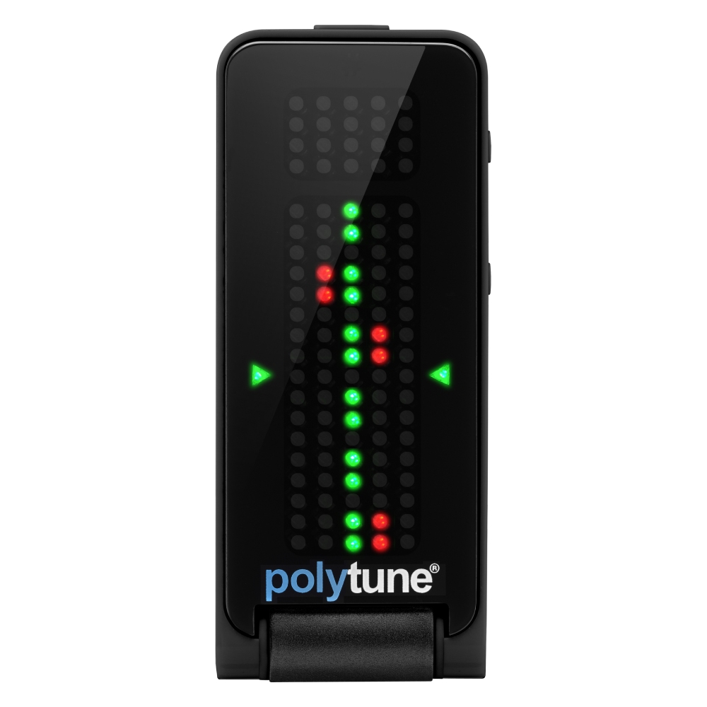 TC Electronic POLYTUNE CLIP BLACK Clip-On Akort Cihazı